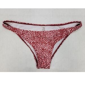 Shein Women's Bikini Bottom Red Size Large